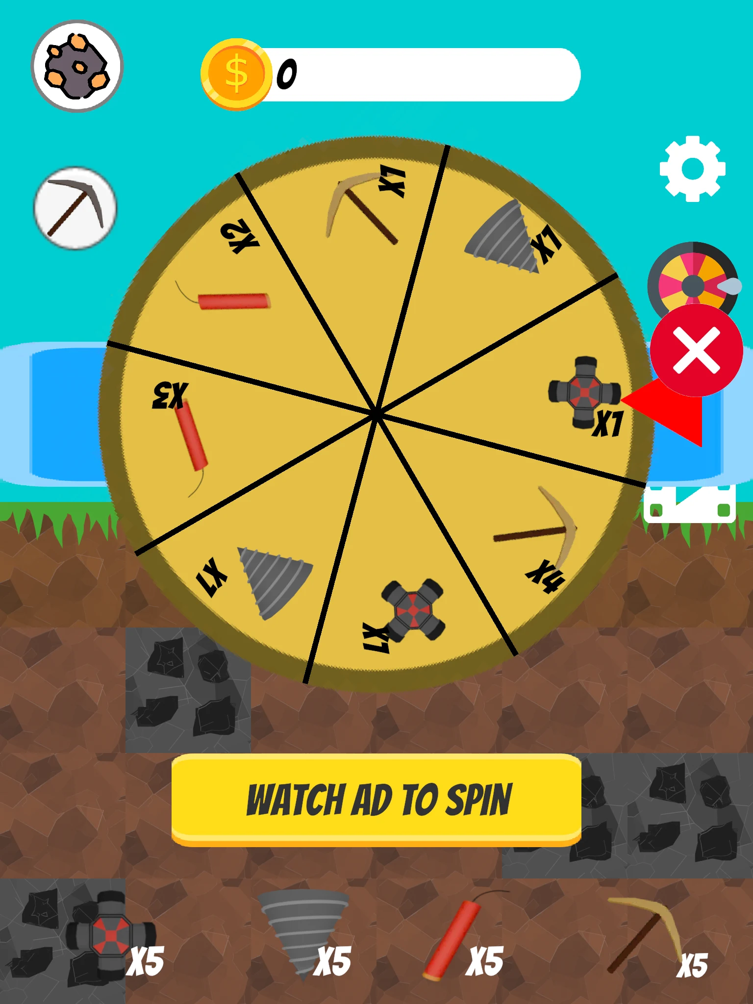 Tap Mining screenshot